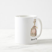 Marie Antoinette. Getränk-Tee! Kaffeetasse (VorderseiteRechts)