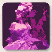 Marie Antoinette Getränkeuntersetzer (Vorderseite)