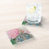 Marie Antoinette Glass Untersetzer (Schrägansicht)