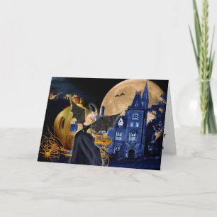 Marie Antoinette Halloween Masquerade Karte