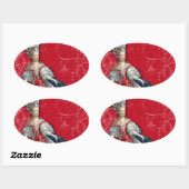 Marie Antoinette Holiday Stickers (Blatt)