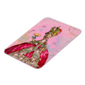Marie Antoinette & Hummingbirds in Rosa Magnet (Linke Seite)