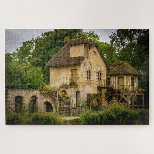 Marie Antoinette Hütte im Versailles Puzzle (Horizontal)
