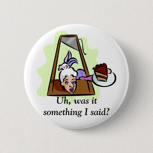 Marie Antoinette im Guillotine Button (Vorderseite)