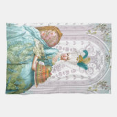 Marie Antoinette in Aqua Handtuch (Horizontal)