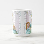 Marie Antoinette in Aqua Kaffeetasse (Mittel)