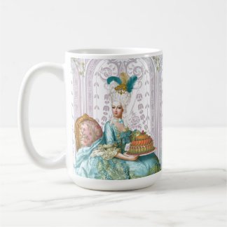 Marie Antoinette in Aqua Kaffeetasse