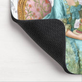 Marie Antoinette in Aqua Mousepad (Ecke)