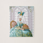 Marie Antoinette in Aqua Puzzle (Vertikal)