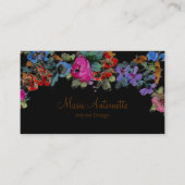 Marie Antoinette in den Blumen ~ Geschäfts-Karten Visitenkarte (Vorderseite)