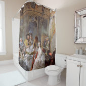 Marie Antoinette in her Chamber at Versailles Duschvorhang (Beispiel)