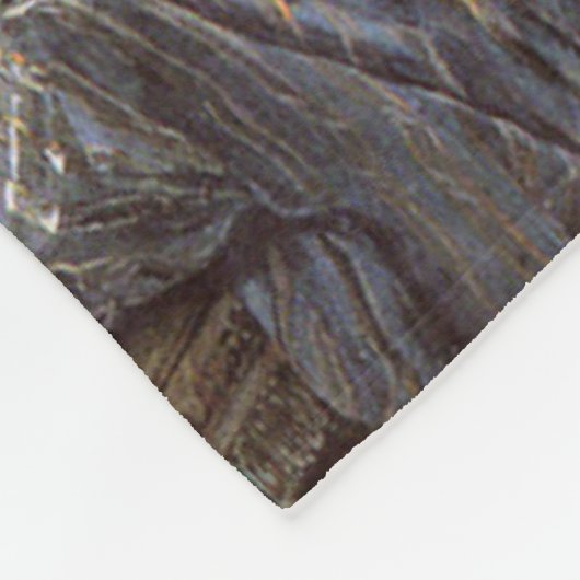 Marie Antoinette in her Chamber at Versailles Fleecedecke (Ecke)