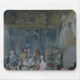 Marie Antoinette in ihrer Kammer in Versailles Mousepad