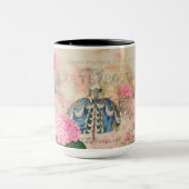 Marie Antoinette in Redoute Blume Tasse (Zentrum)