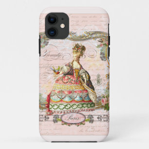 Marie Antoinette in Rosa Case-Mate iPhone Hülle