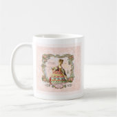 Marie Antoinette in Rosa Kaffeetasse (Links)