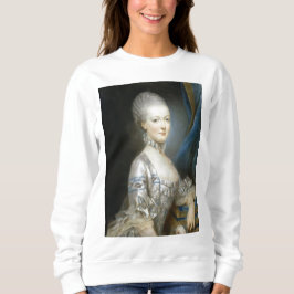 Marie Antoinette in White Sweatshirt