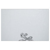 Marie Antoinette initial monogram upholstery panel Stoff (Fat Quarter (45,7 x 55,9 cm))