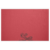 Marie Antoinette initial monogram upholstery panel Stoff (Fat Quarter (45,7 x 55,9 cm))