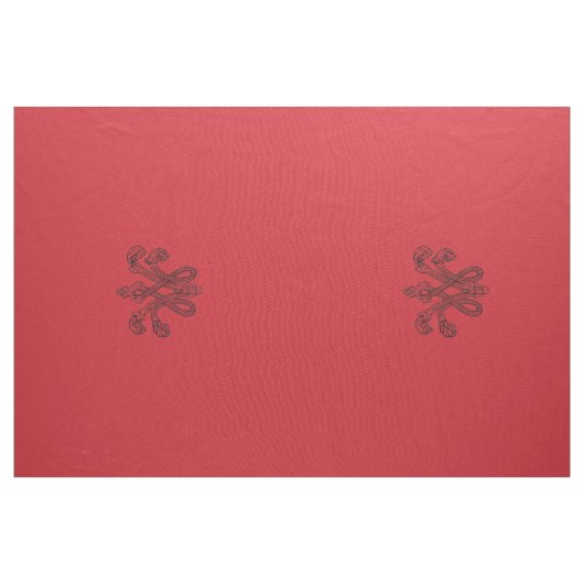 Marie Antoinette initial monogram upholstery panel Stoff (Yard (91,4 cm))