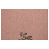 Marie Antoinette initial monogram upholstery panel Stoff (Fat Quarter (45,7 x 55,9 cm))