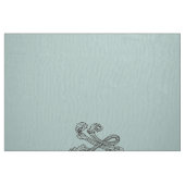 Marie Antoinette initial monogram upholstery panel Stoff (Fat Quarter (45,7 x 55,9 cm))