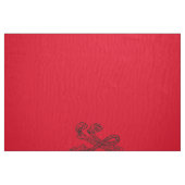 Marie Antoinette initial monogram upholstery panel Stoff (Fat Quarter (45,7 x 55,9 cm))