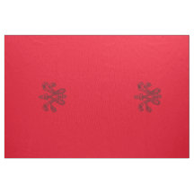 Marie Antoinette initial monogram upholstery panel