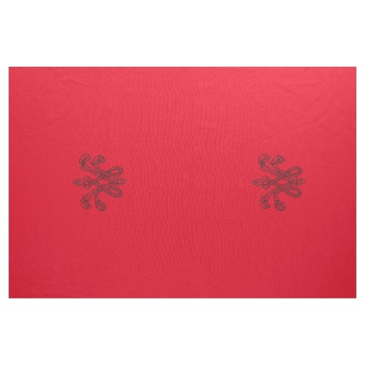 Marie Antoinette initial monogram upholstery panel Stoff (Yard (91,4 cm))