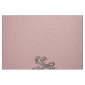 Marie Antoinette initial monogram upholstery panel Stoff (Fat Quarter (45,7 x 55,9 cm))