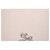 Marie Antoinette initials monogramm upholstery Stoff (Fat Quarter (45,7 x 55,9 cm))