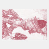 Marie Antoinette Joyeux Weihnachten Geschenkpapier Set (Vorderseite 2)