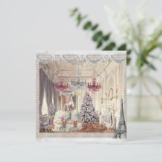 Marie Antoinette Joyeux Weihnachten Weihnachten (Stehend Vorderseite)
