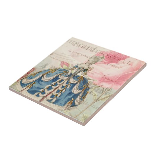 Marie Antoinette Keramik Tile Fliese (Seite)