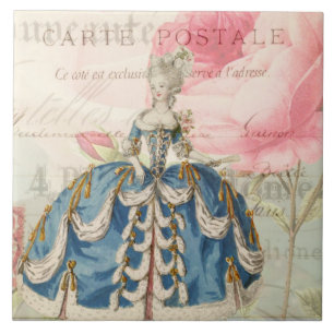 Marie Antoinette Keramikfliese