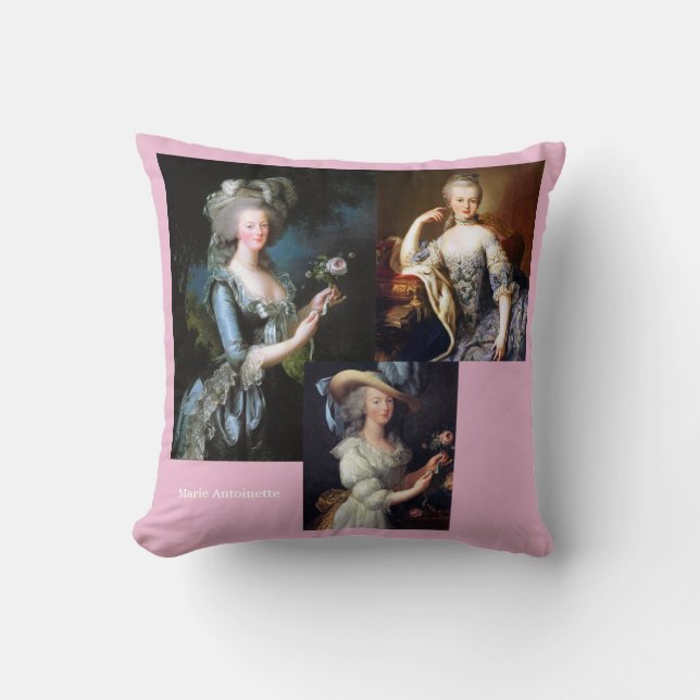 Marie Antoinette Kissen (Vorderseite)