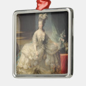 Marie Antoinette Königin von Frankreich, 1779 Silbernes Ornament (Links)