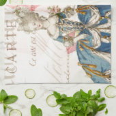 Marie Antoinette Küchentuch (Gefaltet)
