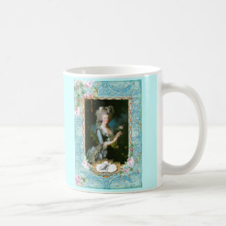 Marie Antoinette Lace Rosa Rose Kaffeetasse