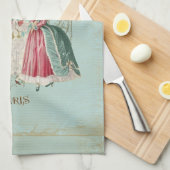 Marie Antoinette Ladys in Wart Geschirrtuch (Viertel Falte)