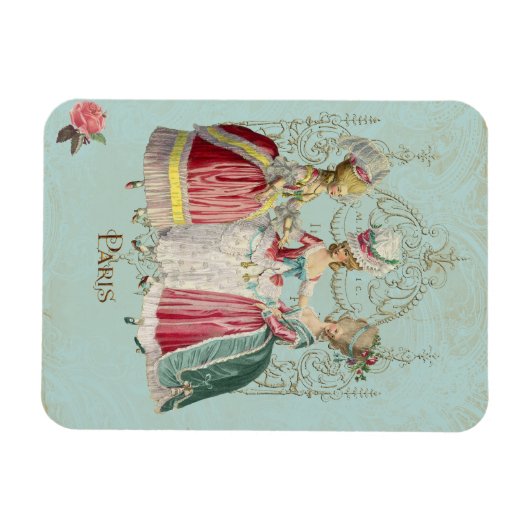 Marie Antoinette Ladys Magnet (Horizontal)