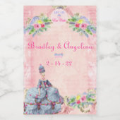 Marie Antoinette ~ Lass Us Eat Cake Weinetikett (Einzelnes Label)