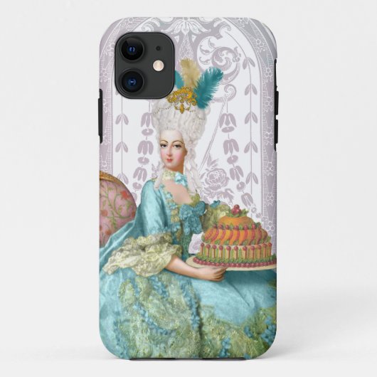 Marie Antoinette Lasse den Kuchen Case-Mate iPhone Hülle (Rückseite)