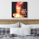 Marie Antoinette Lasse sie Kuchen essen Leinwanddruck (Insitu (Schlafzimmer))