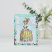 Marie Antoinette leere Postkarte (Stehend Vorderseite)