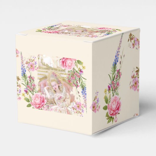 Marie Antoinette let them eat cake Geschenkschachtel (Vorderseite)