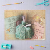 Marie Antoinette Letters Wax Siegel Seidenpapier (Basteln)