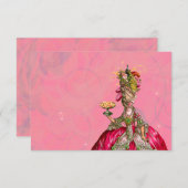 Marie Antoinette Ließ sie zum Kuchen (Vorne/Hinten)