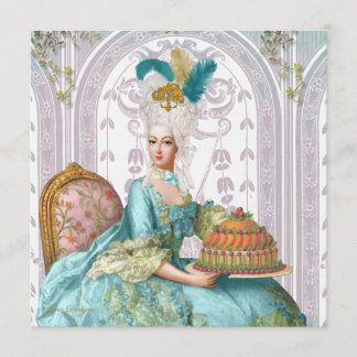 Marie Antoinette Ließ sie zum Kuchen Einladung