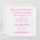 Marie Antoinette Ließ sie zum Kuchen Einladung (Rückseite)